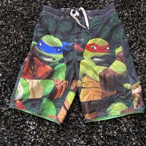 Boys Ninja Turtles Swimming Trunks